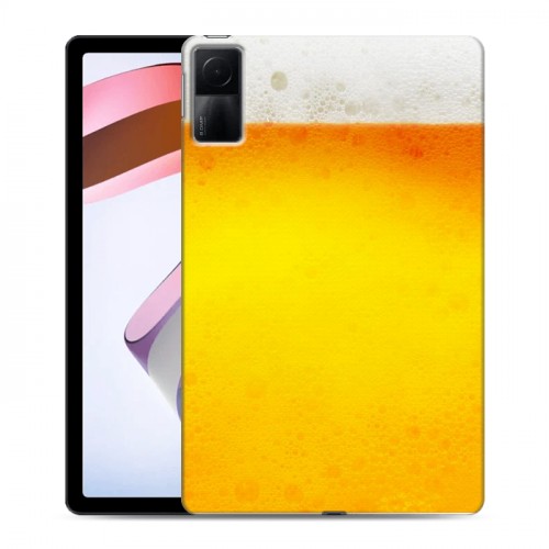 Дизайнерский силиконовый чехол для Xiaomi RedMi Pad Пузырьки пива