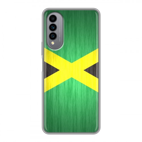 Дизайнерский силиконовый чехол для Wiko T50 Флаг Ямайки