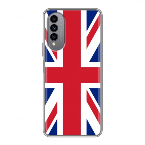 Дизайнерский силиконовый чехол для Wiko T50 Флаг Британии