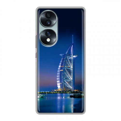 Дизайнерский силиконовый чехол для Huawei Honor 70 Дубаи