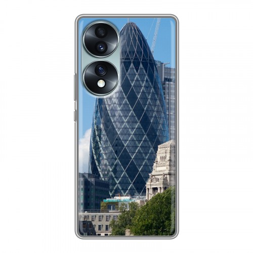 Дизайнерский силиконовый чехол для Huawei Honor 70 Лондон