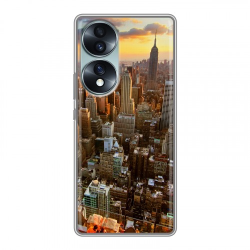 Дизайнерский силиконовый чехол для Huawei Honor 70 Нью-Йорк