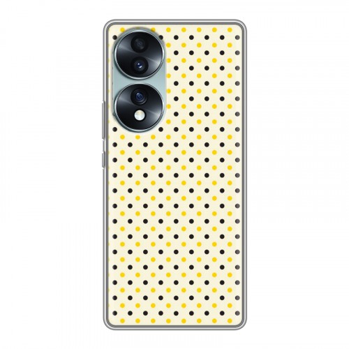 Дизайнерский силиконовый с усиленными углами чехол для Huawei Honor 70 Пчелиные узоры