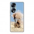 Дизайнерский силиконовый чехол для Huawei Honor 70 Слоны
