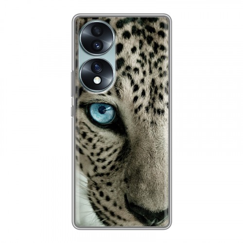 Дизайнерский силиконовый чехол для Huawei Honor 70 Леопард