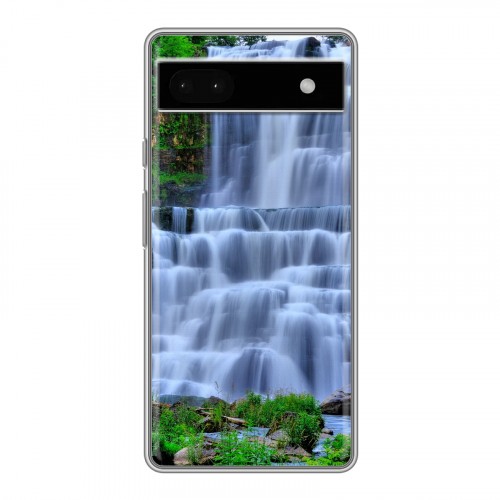 Дизайнерский силиконовый чехол для Google Pixel 6a Водопады