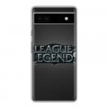 Дизайнерский силиконовый чехол для Google Pixel 6a League of Legends