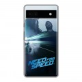 Дизайнерский силиконовый с усиленными углами чехол для Google Pixel 6a Need For Speed