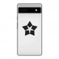 Полупрозрачный дизайнерский пластиковый чехол для Google Pixel 6a Армия