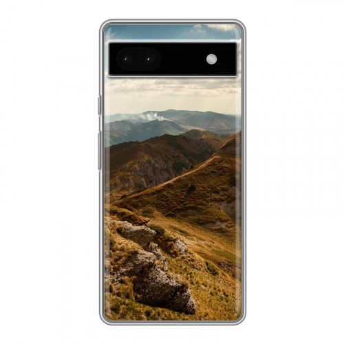 Дизайнерский силиконовый чехол для Google Pixel 6a горы