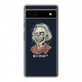 Дизайнерский силиконовый чехол для Google Pixel 6a Альберт Эйнштейн