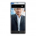 Дизайнерский силиконовый чехол для Google Pixel 6a В.В.Путин