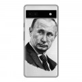 Дизайнерский силиконовый чехол для Google Pixel 6a В.В.Путин 