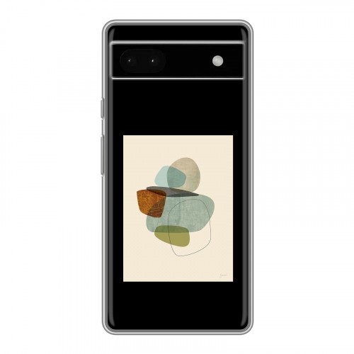 Дизайнерский силиконовый чехол для Google Pixel 6a Стильные абстракции