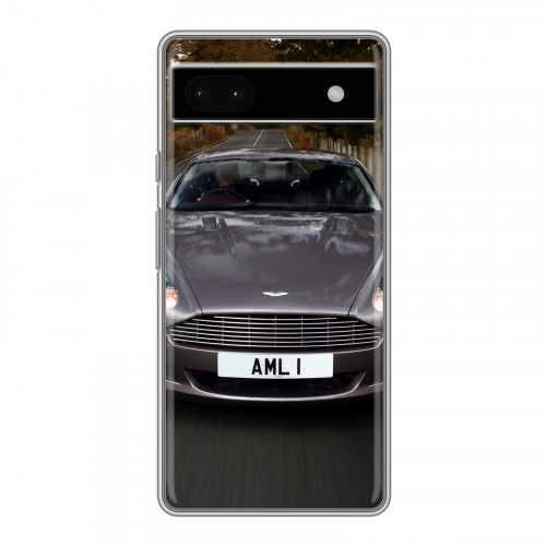 Дизайнерский силиконовый чехол для Google Pixel 6a Aston Martin