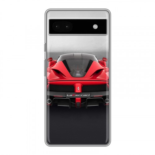 Дизайнерский силиконовый чехол для Google Pixel 6a Ferrari