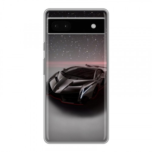 Дизайнерский силиконовый чехол для Google Pixel 6a Lamborghini