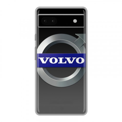 Дизайнерский силиконовый чехол для Google Pixel 6a Volvo