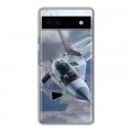 Дизайнерский силиконовый чехол для Google Pixel 6a Самолеты