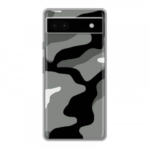 Дизайнерский силиконовый чехол для Google Pixel 6a Камуфляжи