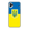 Дизайнерский силиконовый чехол для Nothing Phone (1) Флаг Украины