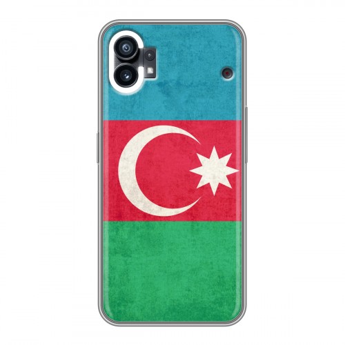 Дизайнерский силиконовый чехол для Nothing Phone (1) Флаг Азербайджана