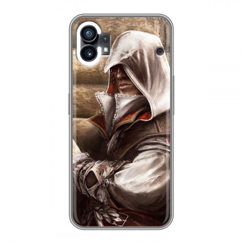 Дизайнерский силиконовый с усиленными углами чехол для Nothing Phone (1) Assassins Creed