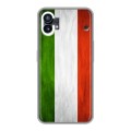Дизайнерский силиконовый чехол для Nothing Phone (1) Флаг Италии