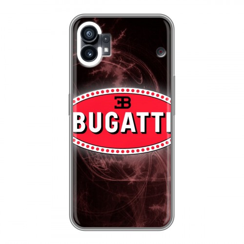 Дизайнерский силиконовый чехол для Nothing Phone (1) Bugatti