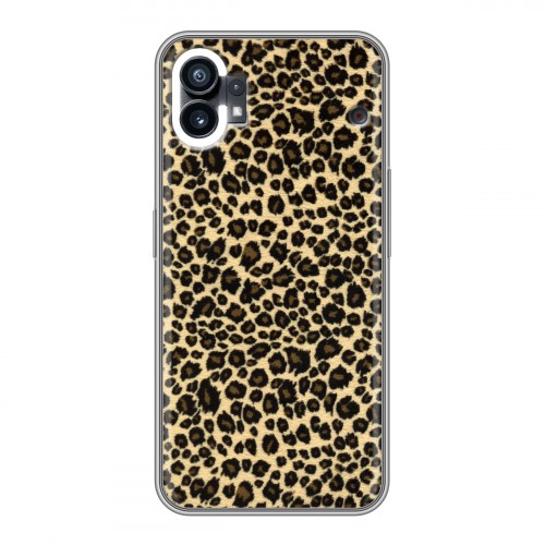 Дизайнерский силиконовый чехол для Nothing Phone (1) Леопард