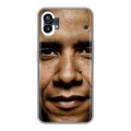 Дизайнерский силиконовый чехол для Nothing Phone (1) Барак Обама