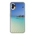 Дизайнерский силиконовый чехол для Nothing Phone (1) Пляж