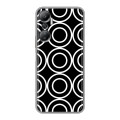 Дизайнерский силиконовый с усиленными углами чехол для Infinix Hot 20 Черно-белые фантазии