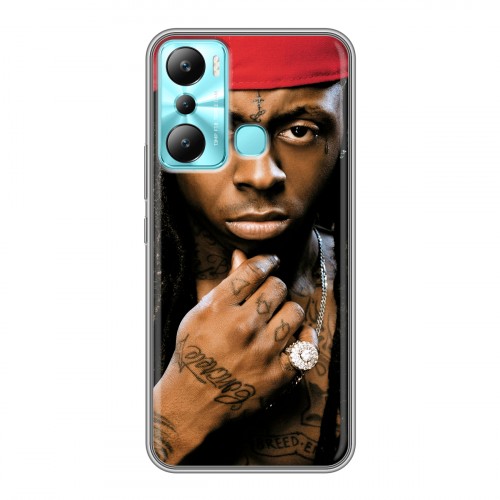 Дизайнерский силиконовый чехол для Infinix Hot 20i Lil Wayne