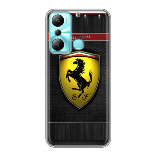 Дизайнерский силиконовый чехол для Infinix Hot 20i Ferrari