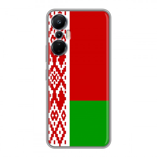 Дизайнерский пластиковый чехол для Infinix Hot 20S Флаг Белоруссии