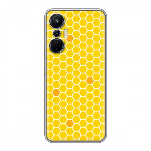 Дизайнерский силиконовый чехол для Infinix Hot 20S Пчелиные узоры