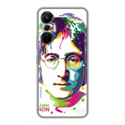 Дизайнерский силиконовый чехол для Infinix Hot 20S Джон Леннон