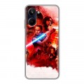 Дизайнерский силиконовый чехол для Realme 10 4G Star Wars : The Last Jedi