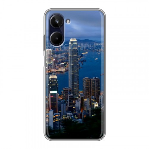 Дизайнерский силиконовый чехол для Realme 10 4G Гонконг