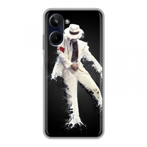 Дизайнерский силиконовый чехол для Realme 10 4G Майкл Джексон
