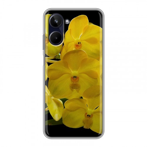 Дизайнерский силиконовый чехол для Realme 10 4G Орхидеи