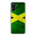 Дизайнерский силиконовый чехол для Realme 10 4G Флаг Ямайки