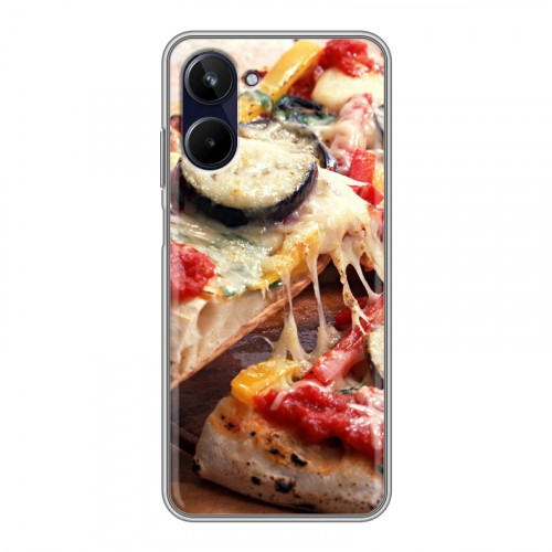Дизайнерский силиконовый чехол для Realme 10 4G Пицца