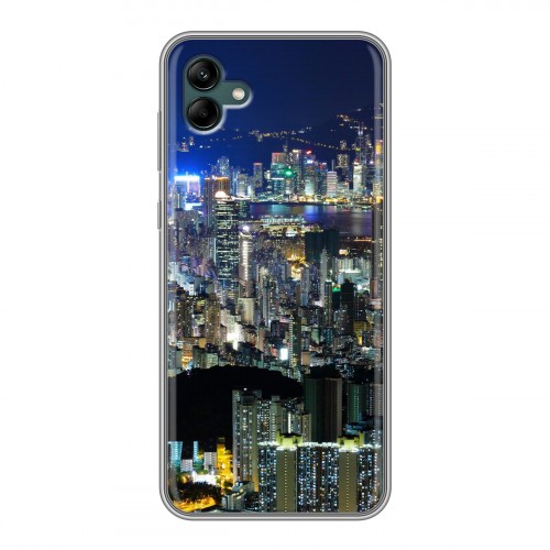 Дизайнерский силиконовый чехол для Samsung Galaxy A04 Гонконг