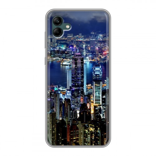 Дизайнерский силиконовый чехол для Samsung Galaxy A04 Гонконг