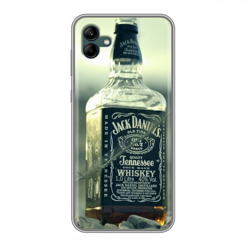 Дизайнерский силиконовый с усиленными углами чехол для Samsung Galaxy A04 Jack Daniels