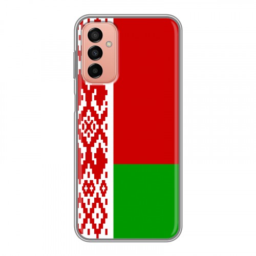Дизайнерский силиконовый чехол для Samsung Galaxy M23 5G Флаг Белоруссии