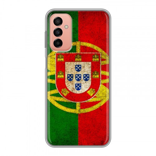 Дизайнерский силиконовый чехол для Samsung Galaxy M23 5G Флаг Португалии