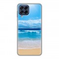 Дизайнерский силиконовый с усиленными углами чехол для Samsung Galaxy M53 5G пляж